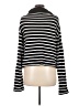 J.Crew 100% Cotton Stripes Black Pullover Sweater Size M - photo 2