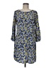 Old Navy Print Blue Casual Dress Size M - photo 1