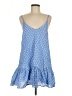 Shareen 100% Cotton Blue Sleeveless Top Size 10 - photo 1
