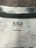 a.n.a. A New Approach Tie-dye Gray Sweatshirt Size L - photo 4