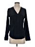 Express Black Long Sleeve Blouse Size S - photo 1