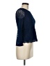 Self Esteem 100% Polyester Blue 3/4 Sleeve Top Size M - photo 4