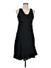 Old Navy 100% Polyester Solid Black Cocktail Dress Size 6 - photo 1