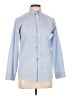 Joseph Blue Long Sleeve Button-Down Shirt Size 16 - photo 1