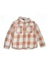 Tea 100% Cotton Plaid Orange Long Sleeve Button-Down Shirt Size 3 - photo 1