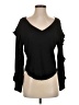 Pilcro Black Long Sleeve Top Size XXS - photo 1