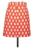 J.Crew Print Orange Casual Skirt Size 00 (petite) - photo 2