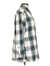 Jachs Girlfriend Plaid Gray Long Sleeve Button-Down Shirt Size L - photo 4
