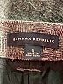 Banana Republic Chevron-herringbone Gray Wool Pants Size 6 - photo 4