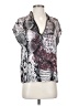 Ruti Silver Short Sleeve Blouse Size XS - Sm - photo 1