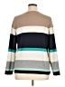 Croft & Barrow Stripes Teal Pullover Sweater Size 1X - photo 2