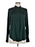 Assorted Brands 100% Polyester Green Long Sleeve Blouse Size M - photo 1