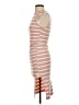Shein Stripes Tan Casual Dress Size 2 - photo 5