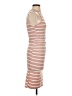 Shein Stripes Tan Casual Dress Size 2 - photo 4
