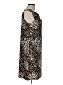 Chico's Animal Print Brown Cocktail Dress Size L - photo 4