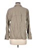 Ophelia Roe Tan Long Sleeve Button-Down Shirt Size M - photo 2