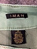 IMAN Color Block Green Jeans Size 6 - photo 7