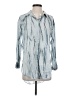 Pilcro Silver Long Sleeve Blouse Size S - photo 1