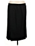Black Label by Evan Picone Solid Black Formal Skirt Size 12 - photo 1