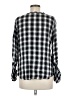 Express 100% Rayon Black Long Sleeve Blouse Size M - photo 2
