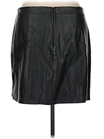 ASOS Faux Leather Skirt (view 2)