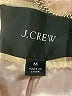 J.Crew 100% Polyester Ivory Coat Size M - photo 6