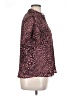 J.Crew 100% Polyester Animal Print Pink Short Sleeve Blouse Size XL - photo 4