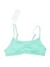 Halara Green Swimsuit Top Size M - photo 1