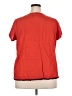 Coline 100% Modal Orange Short Sleeve Blouse Size XXL - photo 2