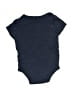 Rococo 100% Cotton Graphic Blue Short Sleeve Onesie 6-9 MO / 9 MO - photo 2
