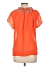 Hazel 100% Polyester Orange Short Sleeve T-Shirt Size L - photo 2