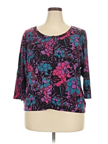 Semantiks 3/4 Sleeve Top (view 1)