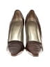 Unisa Burgundy Brown Heels Size 9 1/2 - photo 2