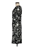 Connected Apparel Paisley Black Cocktail Dress Size 6 - photo 5