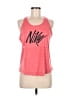 Nike 100% Polyester Pink Active Tank Size M - photo 1