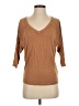 Guess Brown 3/4 Sleeve Top Size S - photo 1