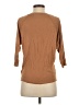 Guess Brown 3/4 Sleeve Top Size S - photo 2