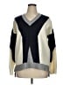 Ann Taylor Color Block Gray Pullover Sweater Size XL - photo 1