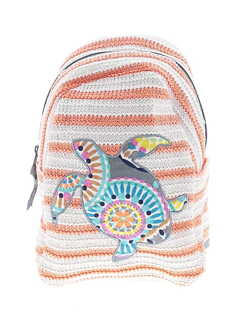 Pre-owned Vera Bradley Backpack In White