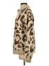 Aqua Animal Print Tan Pullover Sweater Size S - photo 5