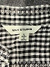 Max Studio Checkered-gingham Gray Long Sleeve Blouse Size L - photo 7