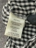 Max Studio Checkered-gingham Gray Long Sleeve Blouse Size L - photo 8