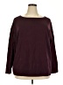 Lane Bryant Burgundy Pullover Sweater Size 22 - 24 Plus - photo 1
