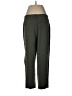 Chico's 100% Tencel Solid Green Casual Pants Size Med (1) - photo 2