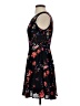 Express 100% Polyester Floral Black Cocktail Dress Size 2 - photo 5