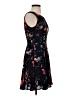 Express 100% Polyester Floral Black Cocktail Dress Size 2 - photo 4