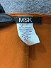 MSK Solid Orange Casual Dress Size M - photo 7