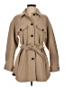 Zara 100% Polyester Tan Trenchcoat Size XS - photo 1
