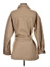 Zara 100% Polyester Tan Trenchcoat Size XS - photo 2