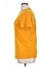 Unbranded Solid Yellow Short Sleeve T-Shirt Size XL - photo 5